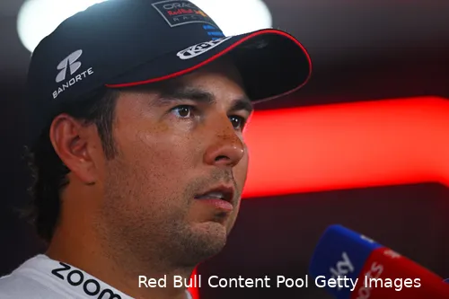 sergio perez red bull racing gp italie zaterdag 2024