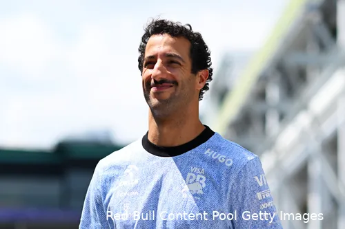 daniel ricciardo kwalifcatie zaterdag singapore visa cash app rb