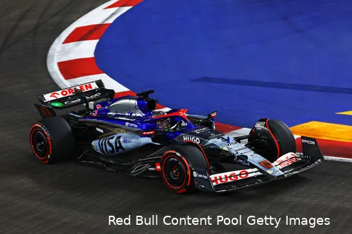 daniel ricciardo race singapore zondag visa cash app rb