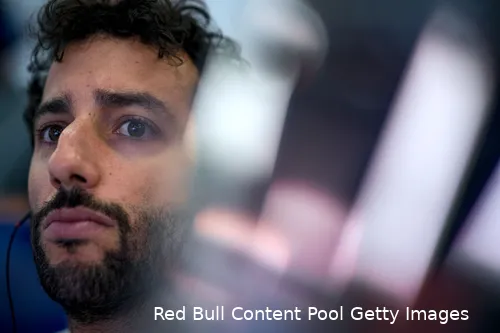 daniel ricciardo visa cash app rb gp azerbeidzjan zondag 2024