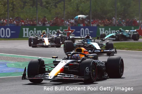 <i>Verstappen in de Grand Prix van Italië.</i>