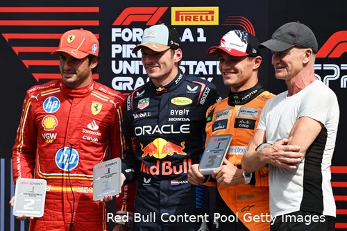 max verstappen carlos sainz post sprintrace zaterdag 2024 lando norris