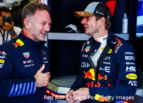 max verstappen christian horner red bull racing vrijdag verenigde staten 2024