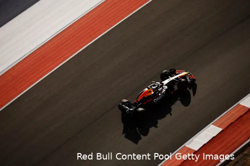 Verstappen tijdens de kwalificatie.