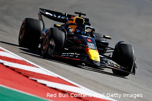 Verstappen kon al beter door een deur met de RB20 dan voorheen.