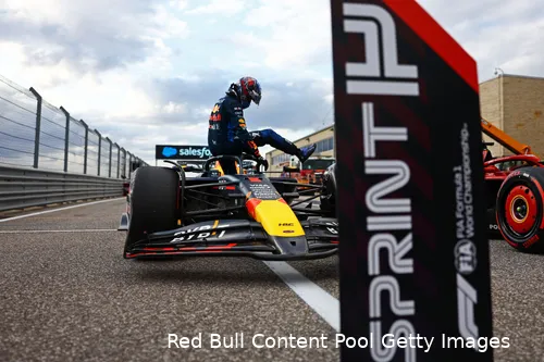 max verstappen sprintpole blij kwalificatie sprintrace cota 2024