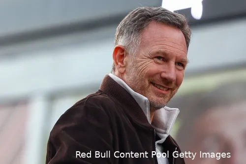 Horner mocht op bezoek bij koning Charles.