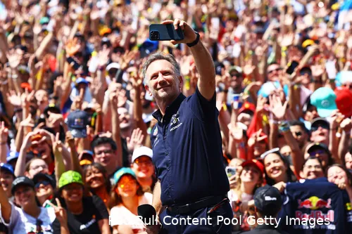 <i>Horner had het eerder wel nog naar zijn zin in Brazilië.</i>