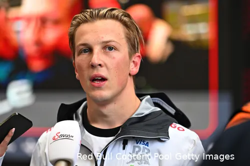 liam lawson vcarb brazilie 2024 zondag