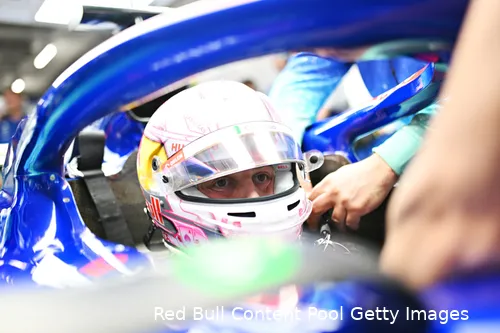 <i>Lawson kon niet naar de middelbare school, omdat hij zich moest focussen op het racen.</i>