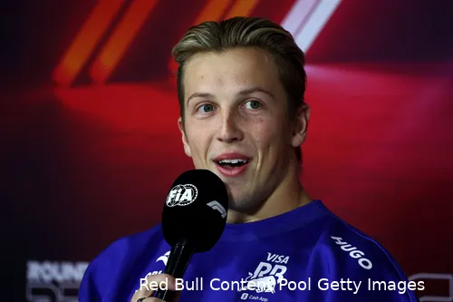 Liam Lawson ruilt in 2025 het zitje bij VCARB in voor eentje bij Red Bull Racing.&nbsp;