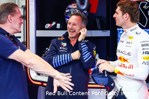 max verstappen jos verstappen christian horner redbullracing 2024 brazilie lachen
