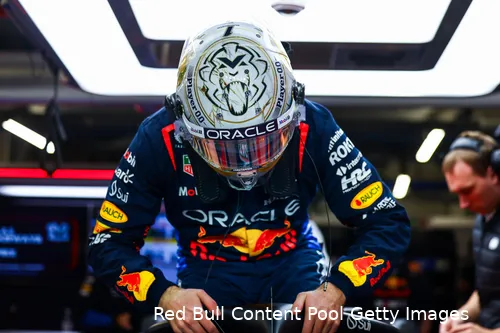 max verstappen kampioenshelm helm qatar sprint kwali 1