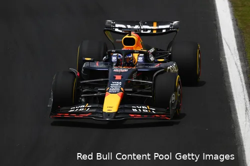 Verstappen was ook blij met de pace van de RB20.