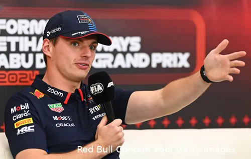 max verstappen abu dhabi 2024 donderdag 1 persconferentie 14