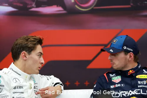 max verstappen george russell qatar 121242