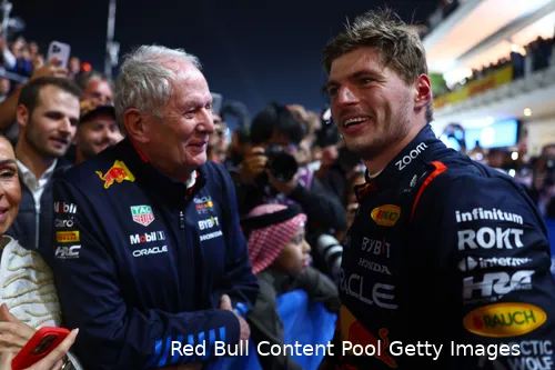 max verstappen helmut marko qatar win 1