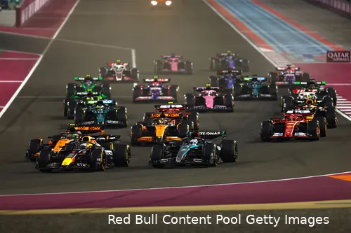 max verstappen lando norris qatar rb20 12 start 3
