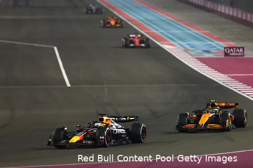 Verstappen en Norris vochten de titelstrijd uit.