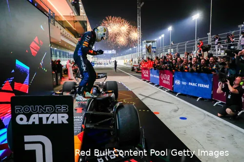 Verstappen won negen races in 2024.