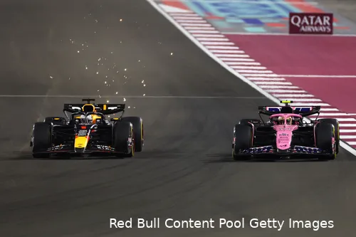 max verstappen sprintrace zaterdag qatar 2024 redbullracing pierre gasly