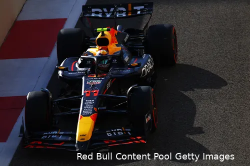 sergio perez red bull racing gp abu dhabi zaterdag 17