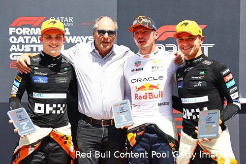 gerhard berger max verstappen oostenrijk 2024 1 lando norris oscar piastri
