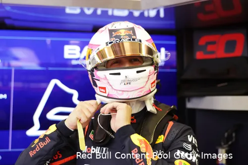 <i>Liam Lawson kende een productieve eerste twee uur.&nbsp;</i>