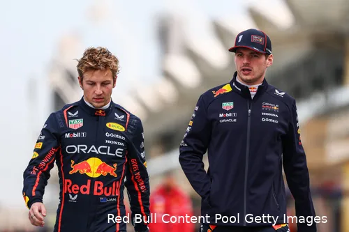 Verstappen gaat de focus zijn van Red Bull Racing.