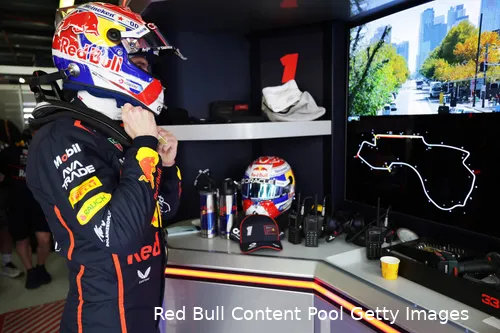 <i>Verstappen kan in de regen het verschil maken.</i>