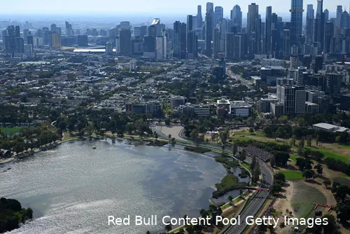 max verstappen red bull racing rb21 melbourne