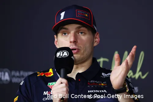 red bull racing max verstappen gp saoedi arabie 2025 zondag 10