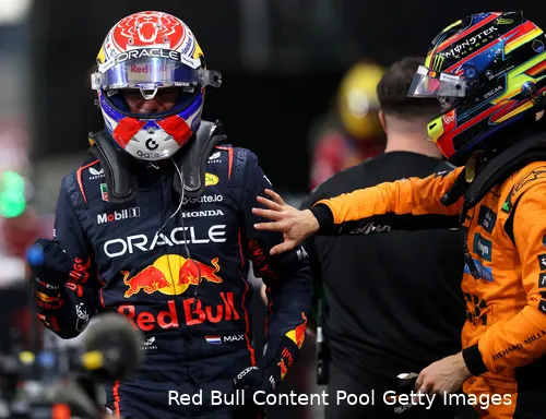 red bull racing max verstappen mclaren oscar piastri gp saoedi arabie 2025 zaterdag 2