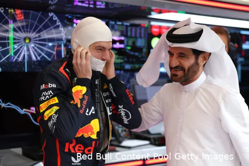 <i>Mohammed Ben Sulayem lijkt nog wel even aan te blijven als president van de FIA.</i>