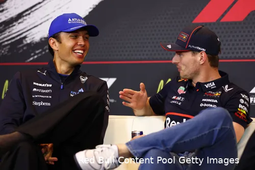 max verstappen alex albon gabriel bortoleto