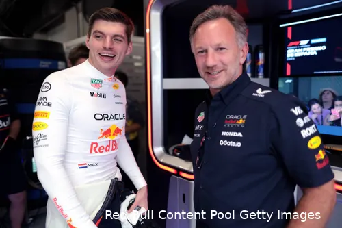 max verstappen barcelona 2025 red bull racing christian horner