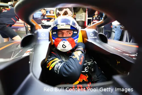 max verstappen red bull racing gp spanje 2025 vrijdag