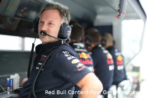 red bull racing christian horner gp miami 2025 zaterdag 2