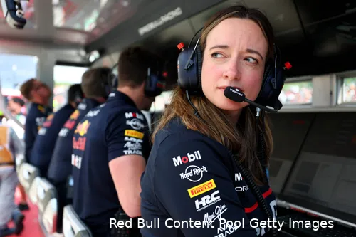 red bull racing hannah schmitz gp emilia romagna imola 2025 zaterdag