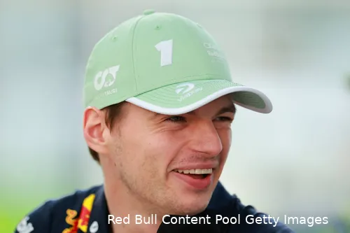 Verstappen straalt als hij vertelt over zijn dochtertje.