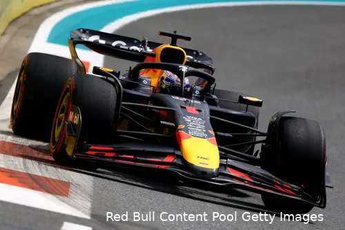 red bull racing max verstappen gp miami 2025 zondag