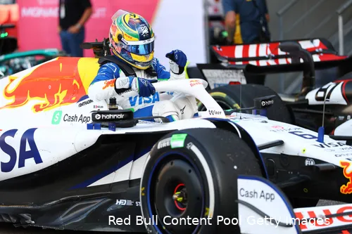 visa cash app racing bulls isack hadjar gp monaco 2025 zondag 2