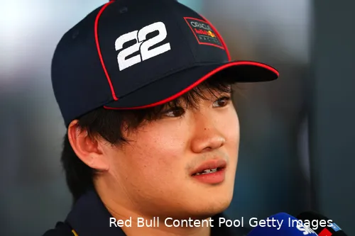 yuki tsunoda red bull racing gp spanje 2025 zaterdag 3