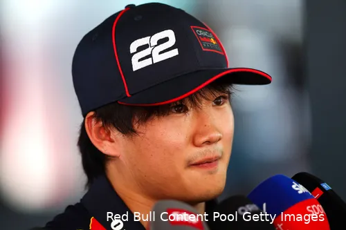 yuki tsunoda red bull racing gp spanje 2025 zaterdag 5