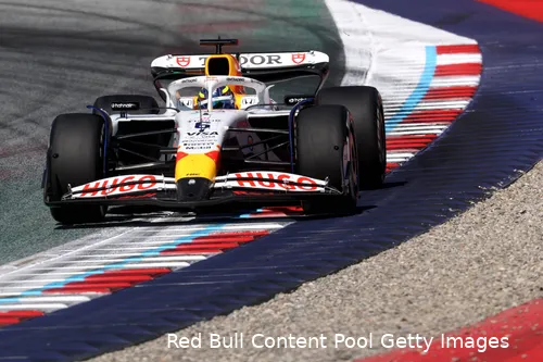 isack hadjar visa cash app racing bulls gp oostenrijk 2025 zondag 2