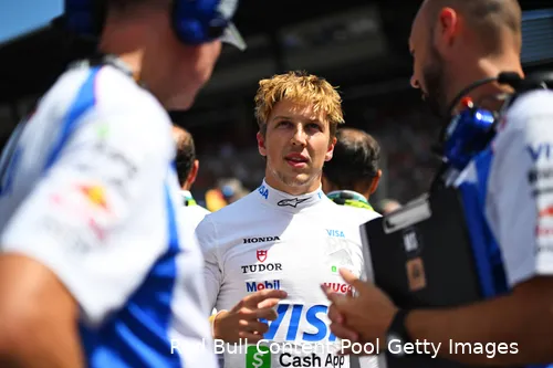 liam lawson visa cash app racing bulls gp oostenrijk 2025 zondag 2