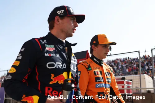max verstappen red bull racing oscar piastri mclaren gp canada zaterdag 2025