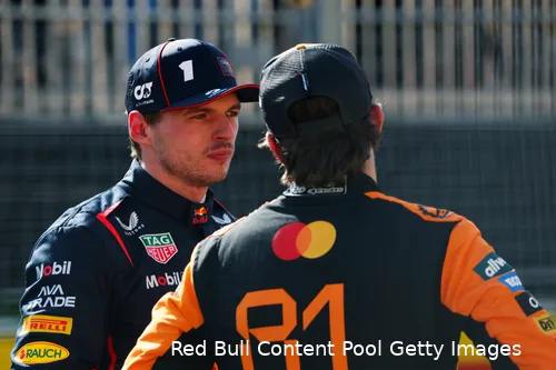 max verstappen red bull racing oscar piastri mclaren gp canada zaterdag 2025