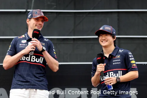 Verstappen lijkt de enige te zijn die met de Red Bull om kan gaan, Tsunoda is de zoveelste coureur die worstelt met de bolide.