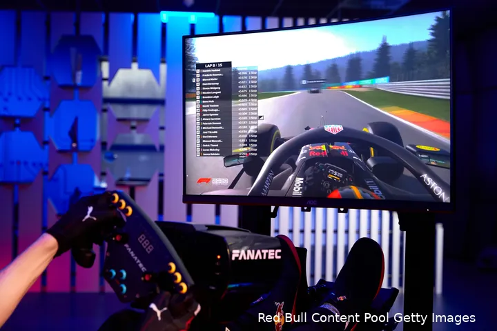 red bull racing esports simulator